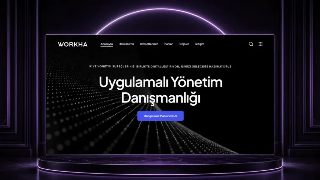 Workha web sitesi tasarımı
